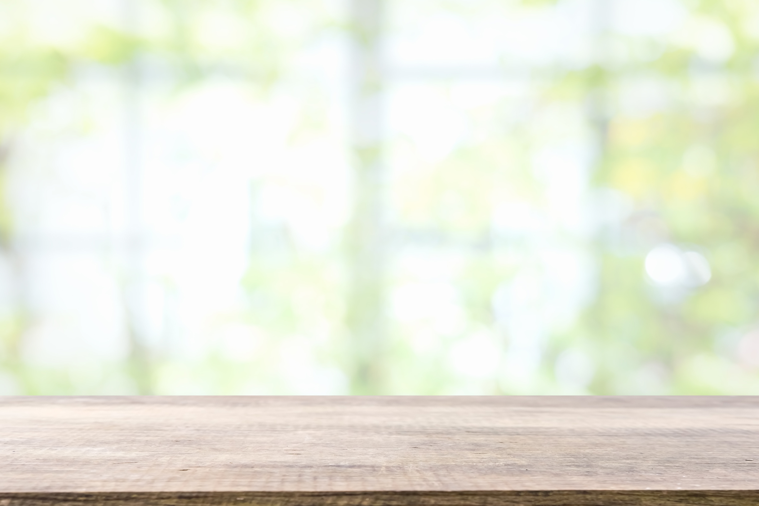 Empty Wooden Table Background